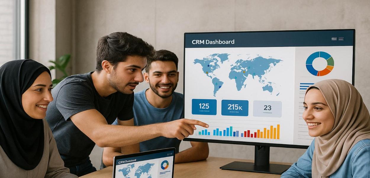 استارتاپ‌های کوچک با CRM توانستند وارد بازارهای بین‌المللی شوند